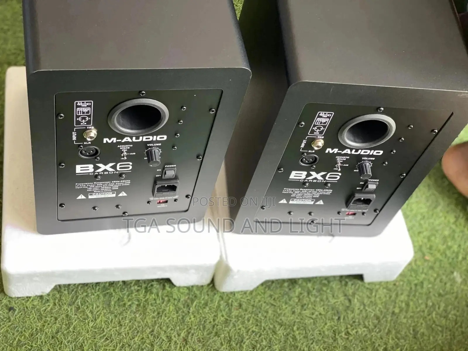 M-Audio Carbon Bx6 Monitors With 6-Inch Woofer