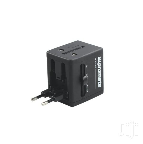 Promate Unipro.4 Multi-Regional Travel Adapter