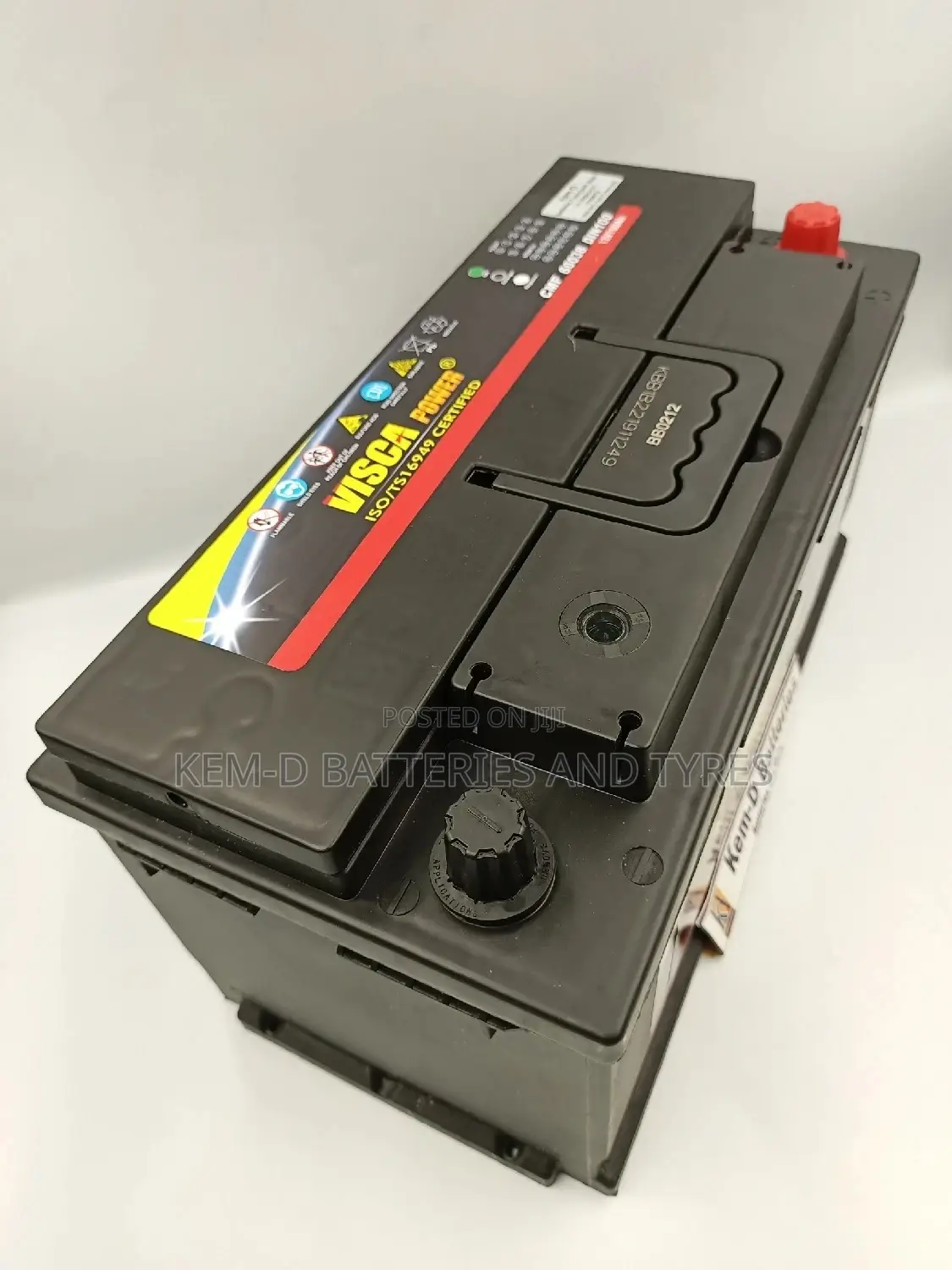 19 Plates Visca Battery 100ah 12 Volts + Delivery