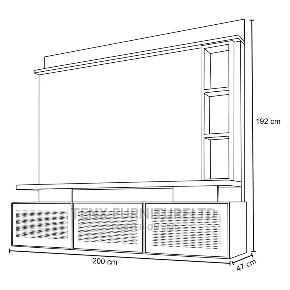 Tv Unit (Alle Behav)Brasil Up 70 Inch Tv