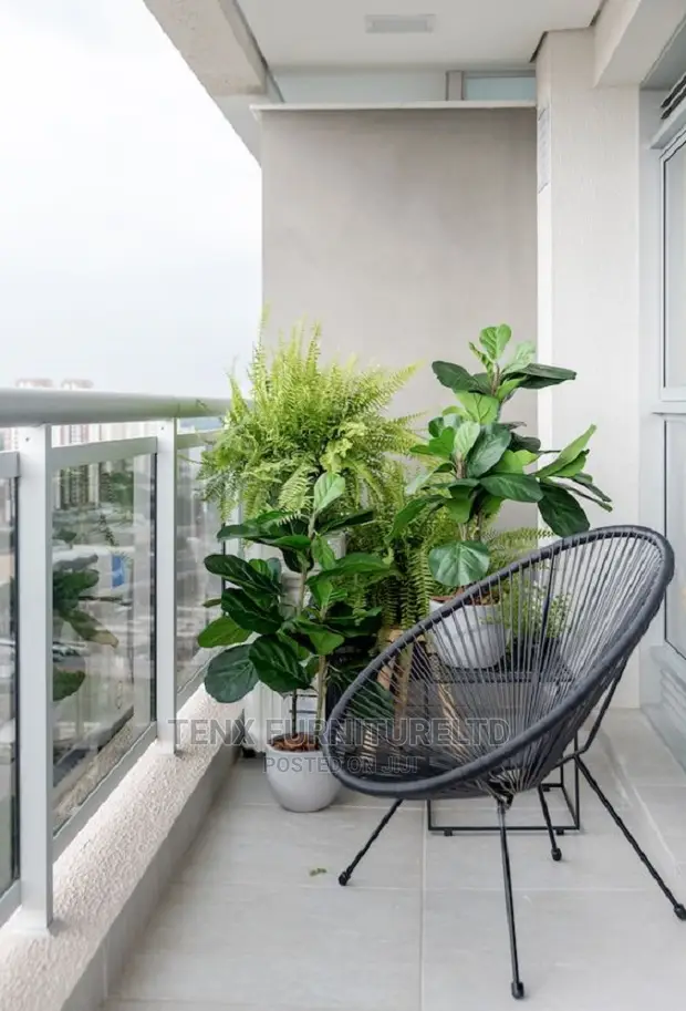 Rattan Chair( 2 PCS )Indoor and Outdoor Use