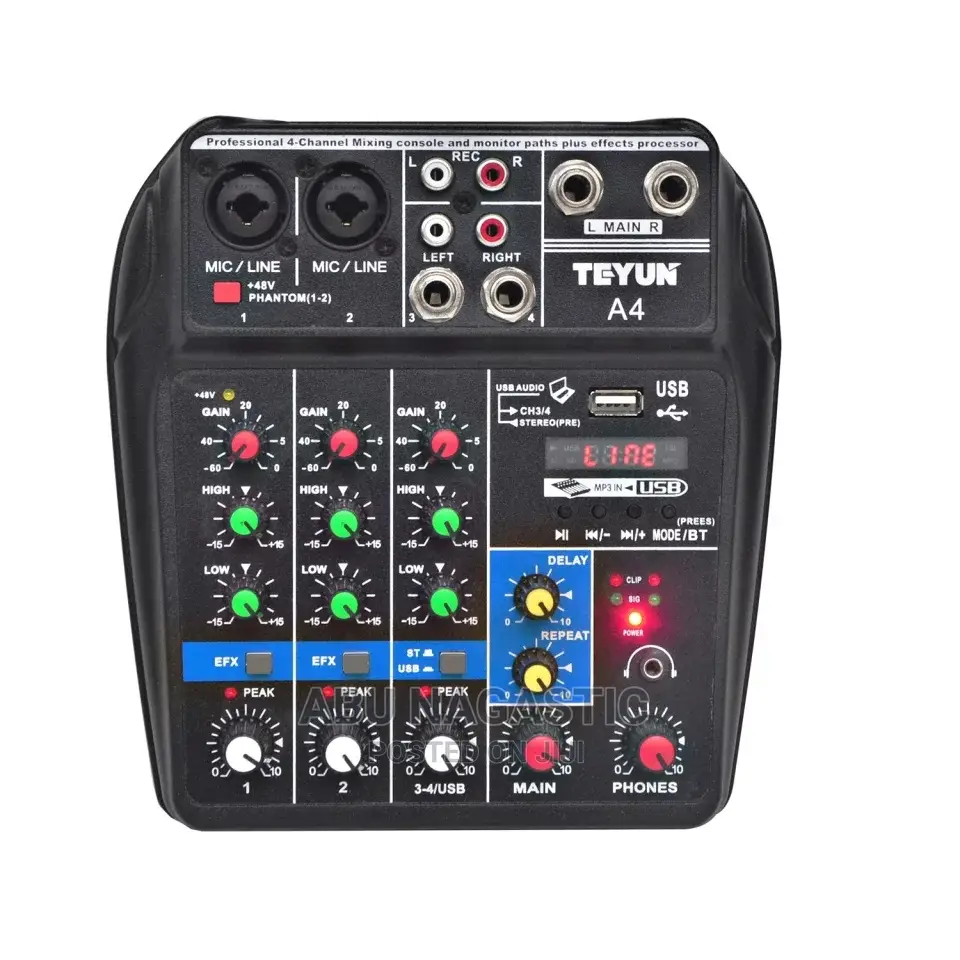 Quality 4 Channel Studio Sound Card Recording