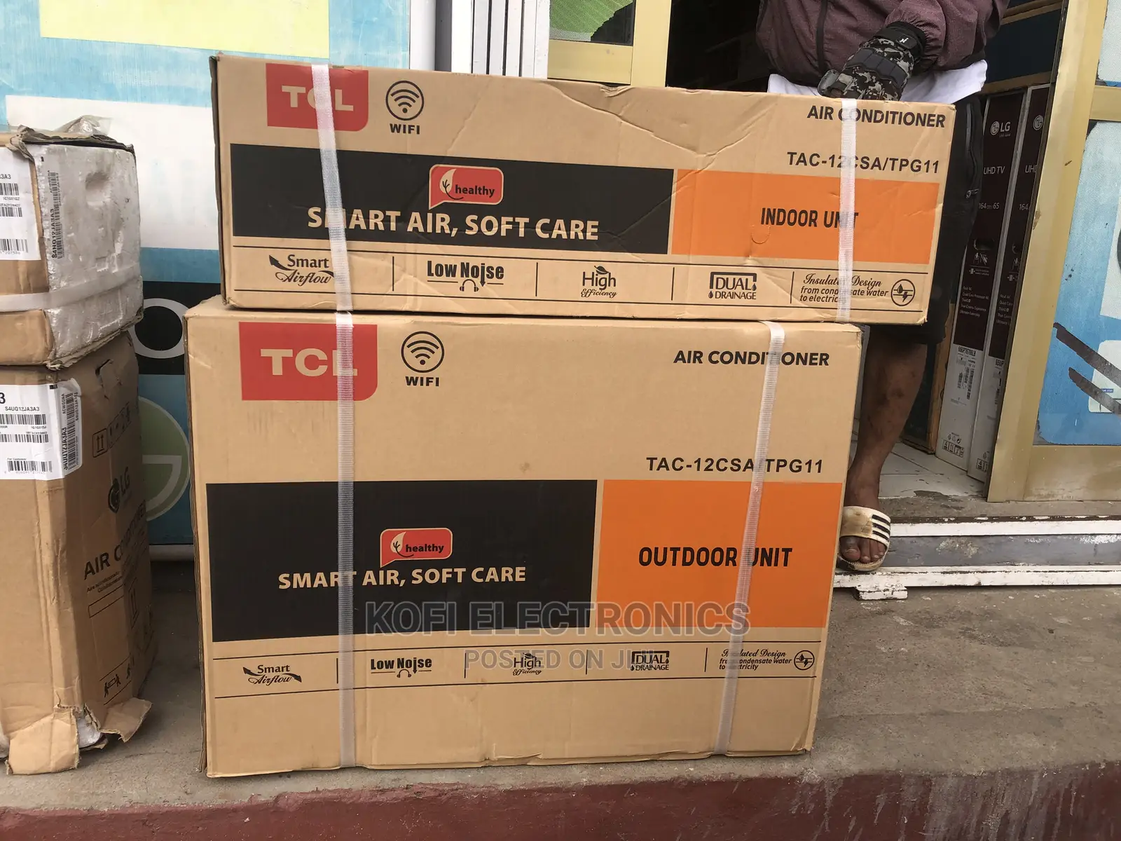 LED Display Wi-Fi TCL Air Conditioner 1.5 HP (3 Star ) R410
