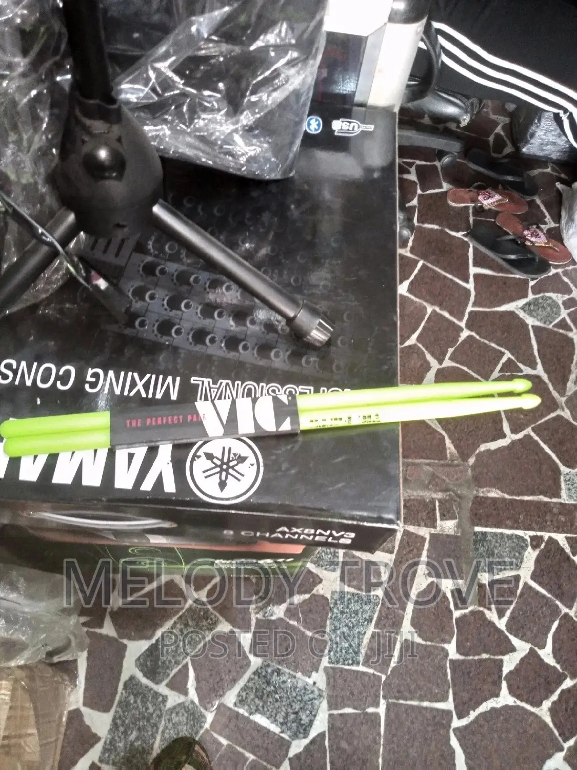 VIC Rubber Drum Sticks