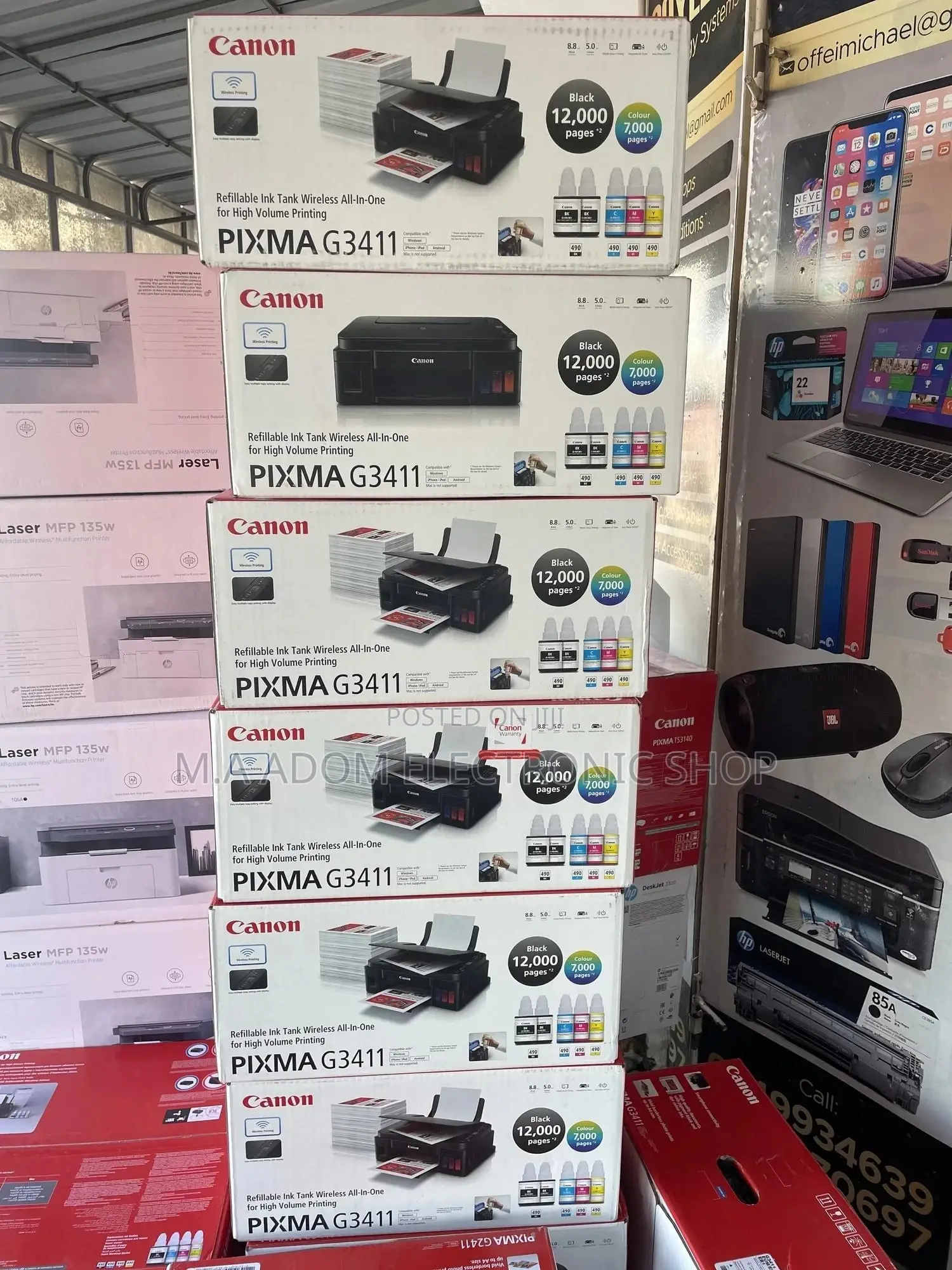 Ideal for Home Is Office Canon Pixma4 In1 Ink Tank Printer