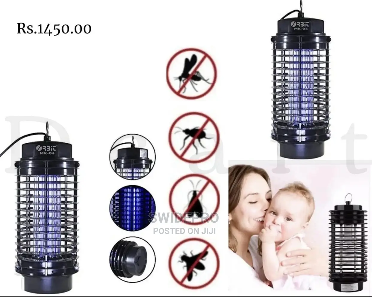 Electric Mosquitoes Killer Lamp