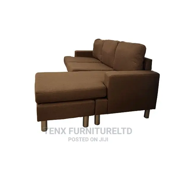 L-Shape Fabric Sofa(Reversible Possible)