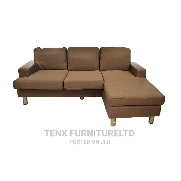 L-Shape Fabric Sofa(Reversible Possible)