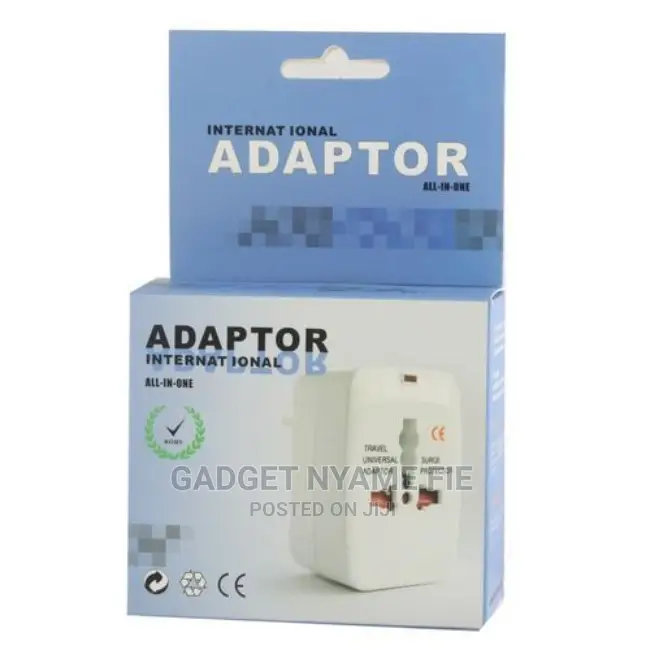 Universal World Charger Adapter Plug All in One Travel Ac Po