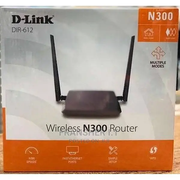 D-Link DIR-612 Wireless N300 2.4hhz Router