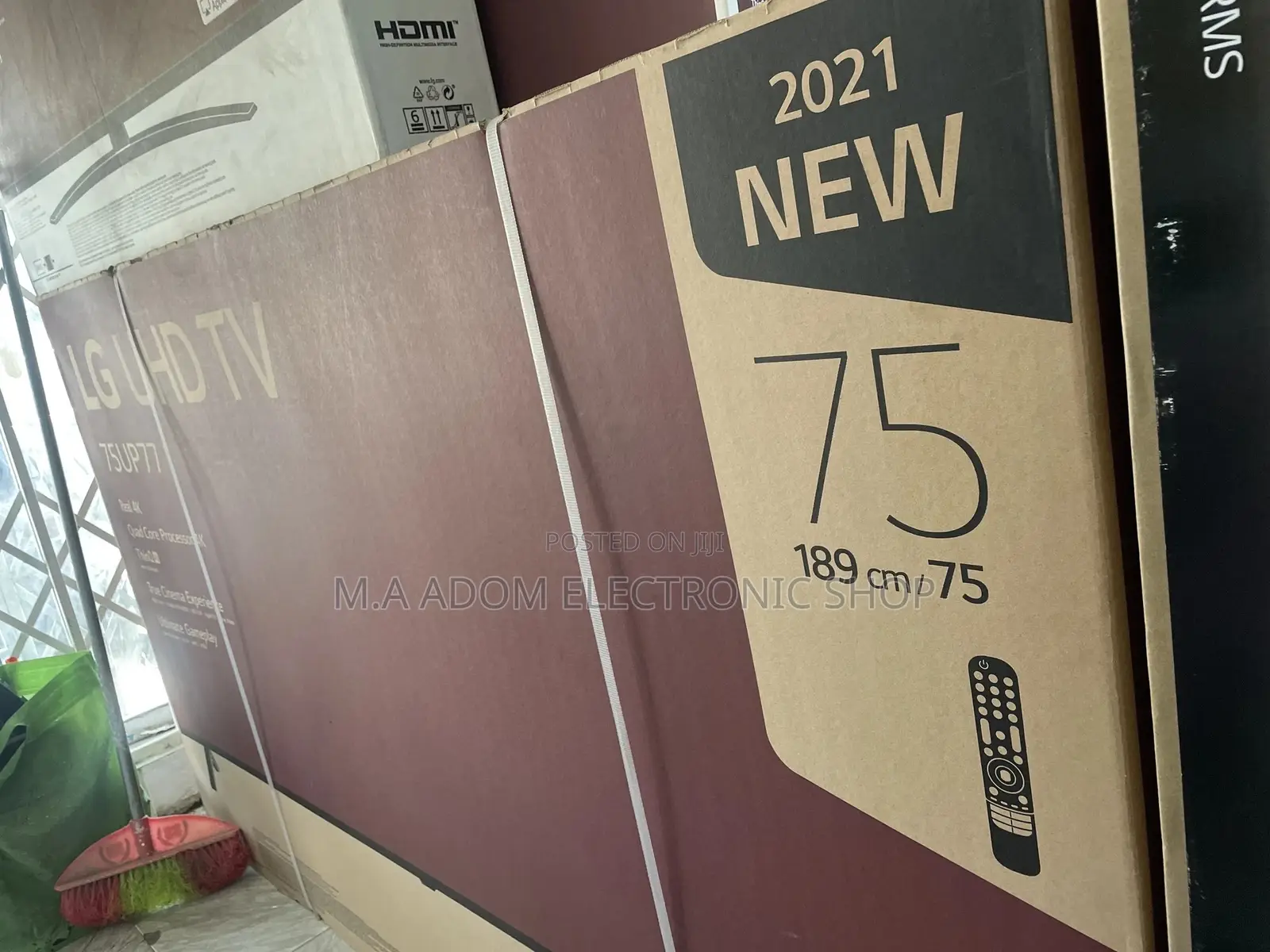 Lg 75” 2021 Ultra HD 4K Smart Thinq Magic Remote Led Tv
