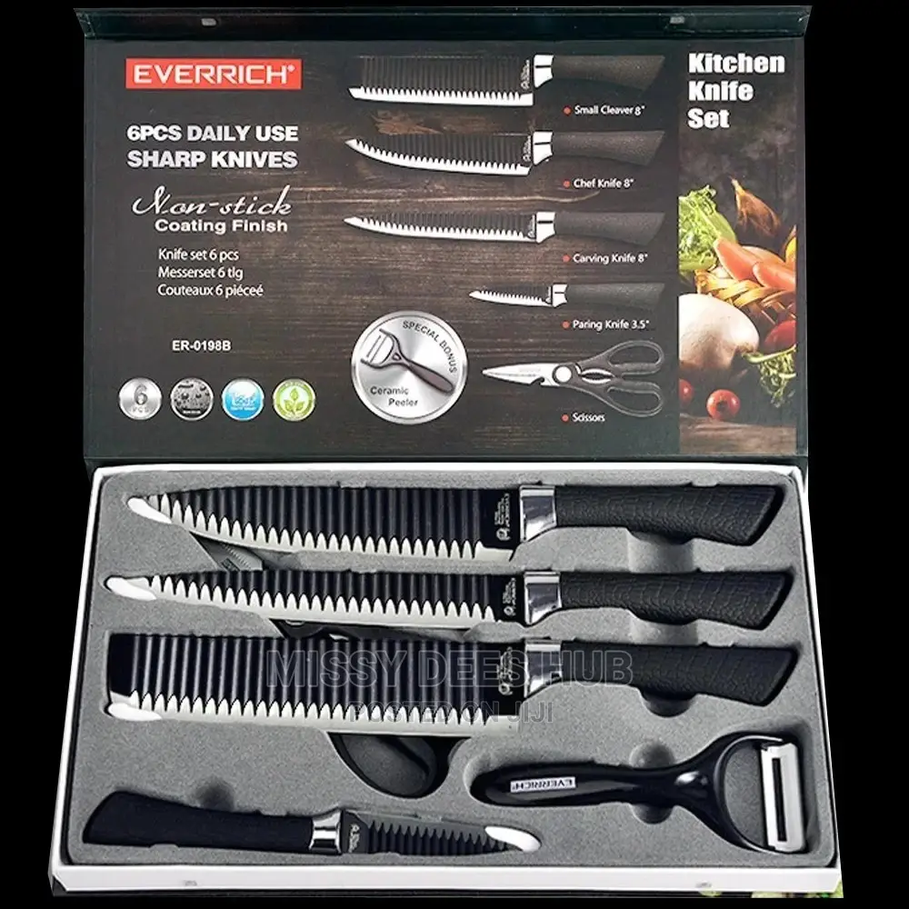 Bass 6pcs Knife Set