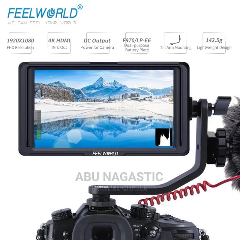 F5 4K Camera Video Field Monitor Screen