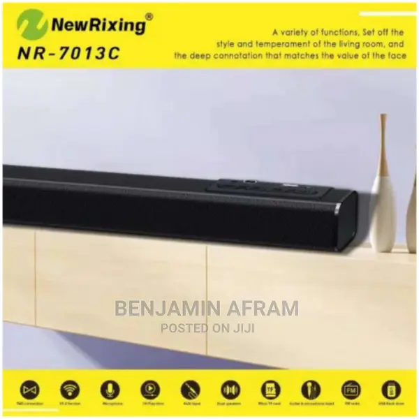 Wireless Sound Bar Bluetooth System