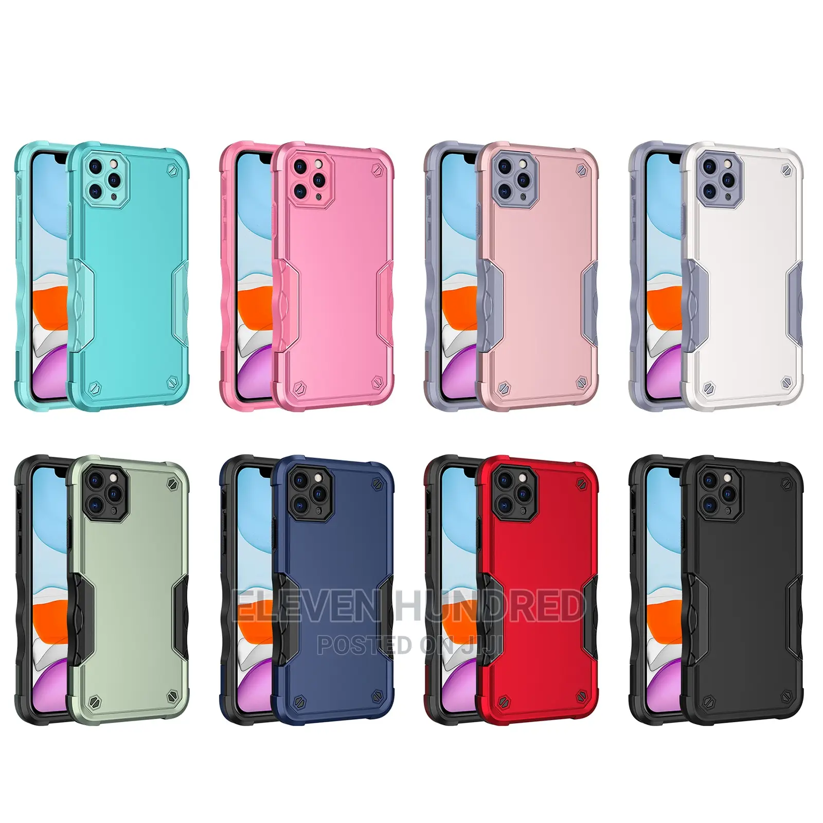 Apple iPhone 11 Pro Max Armour Case. All Colours Available