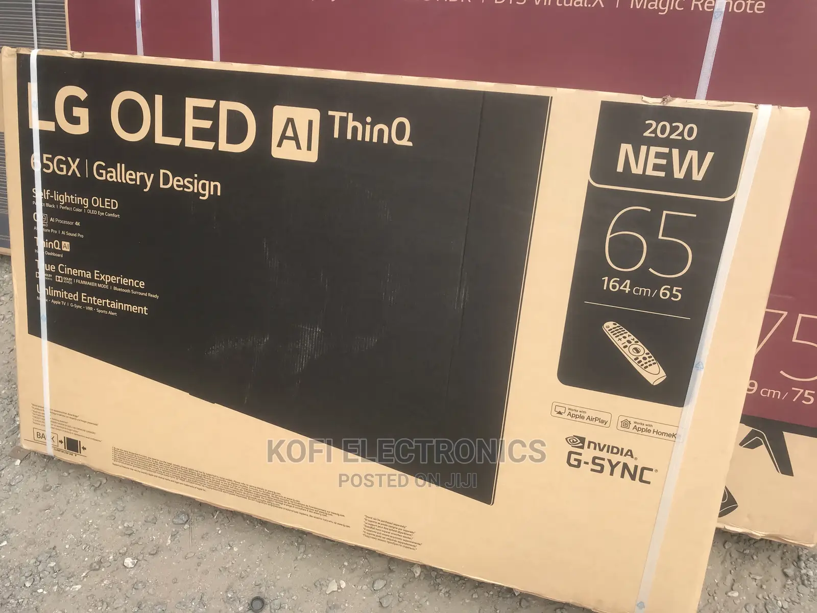 LG GX 65” 4K Smart Self-Lit Oled TV With Ai Thinq (2020)