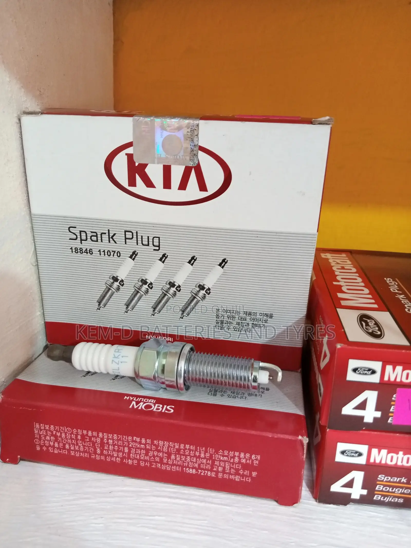 Kia And Hyundai Spark Plugs - Ngk