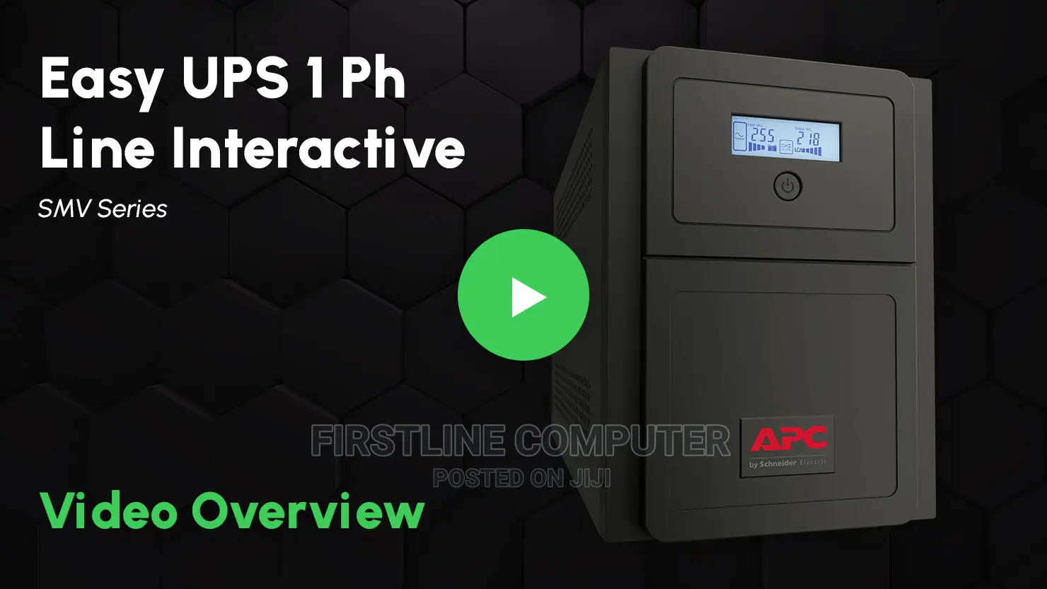 APC BACKUP Line- Interactive Smv 1500vav