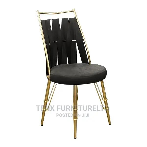 DINING SET (White Faux Marble) 6 SEATER