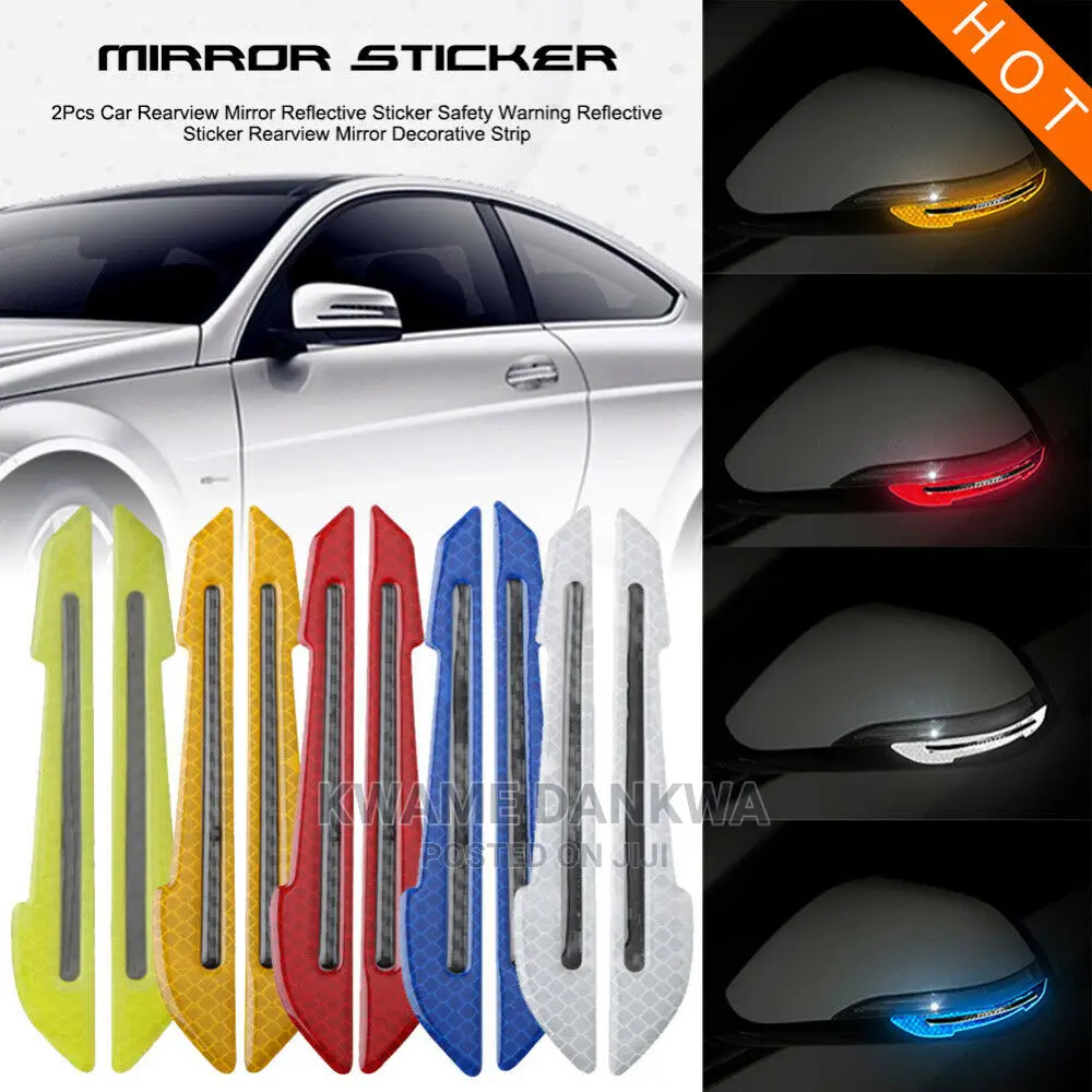Reflective Side Mirror Decoration Sticker