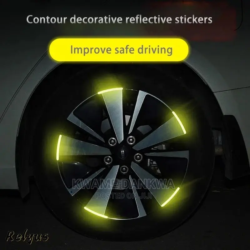 Reflective Car Rim Stickers