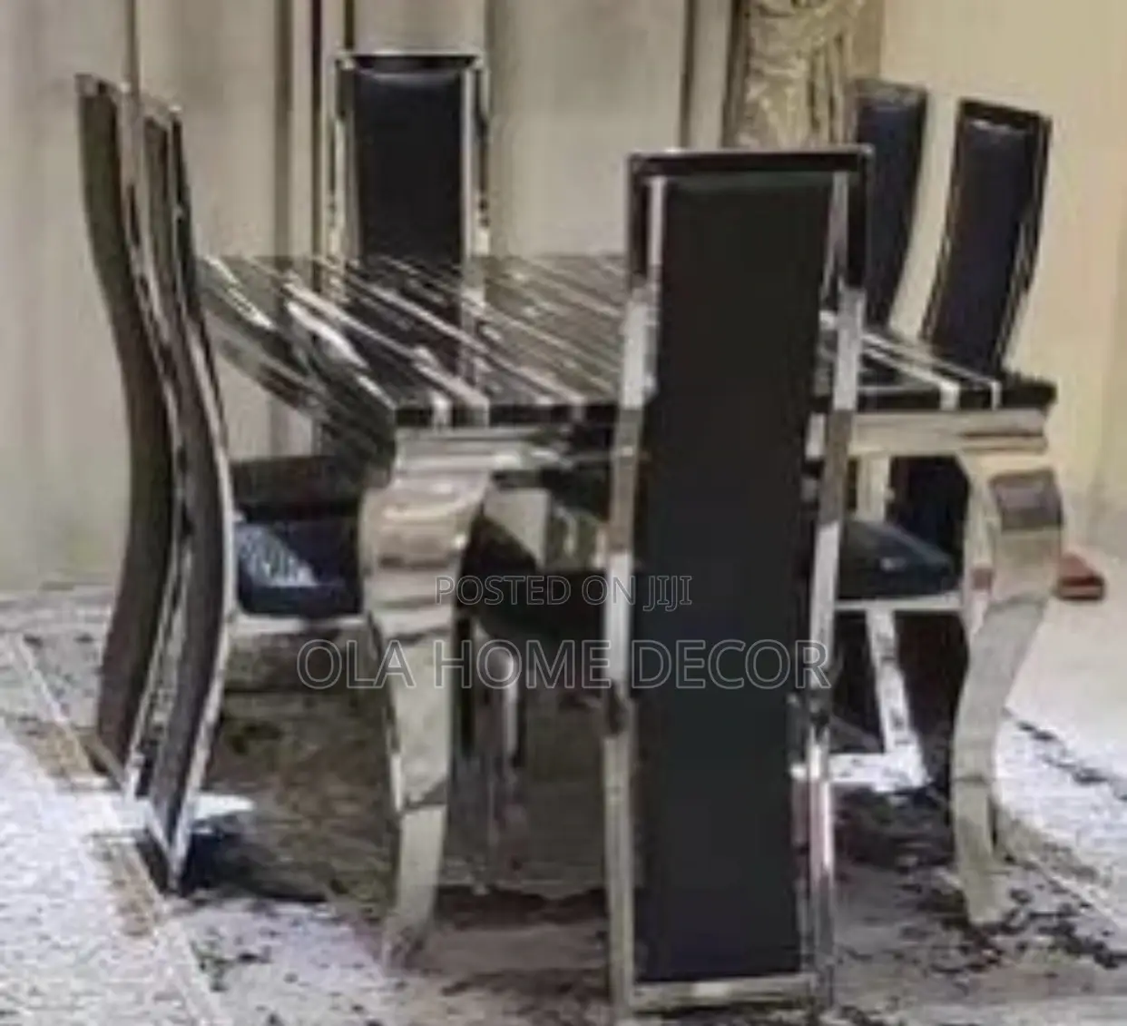 Marble Dining Table Set