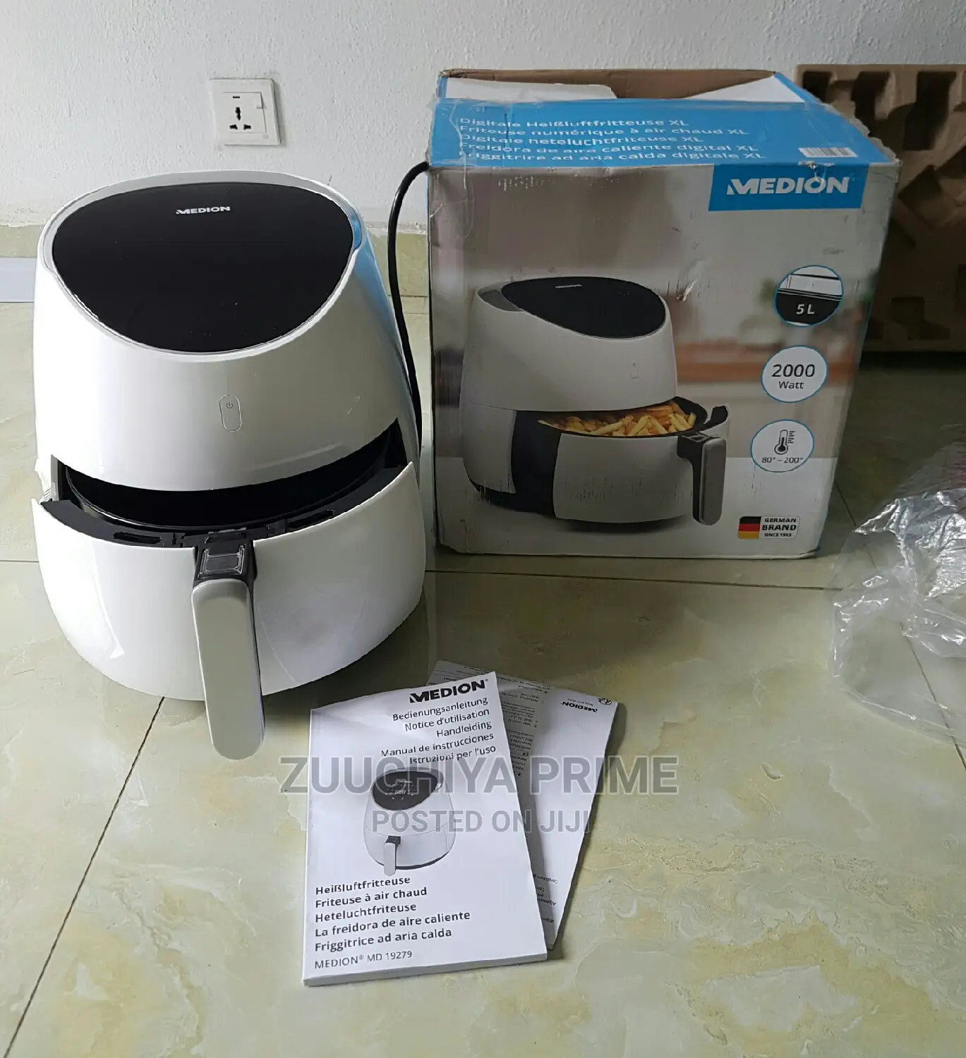 5.L Medion Xl Air Fryer (Family Size)From Germany
