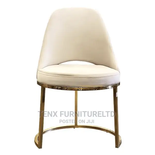 Dining Chair With Gold Legs