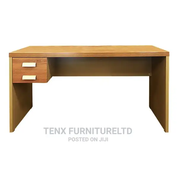Office Desk Metallic(With Wood Construction Top)