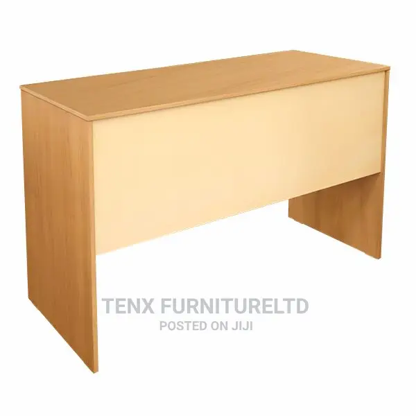 COMPUTER DESK (Beige Woode Grain and White)