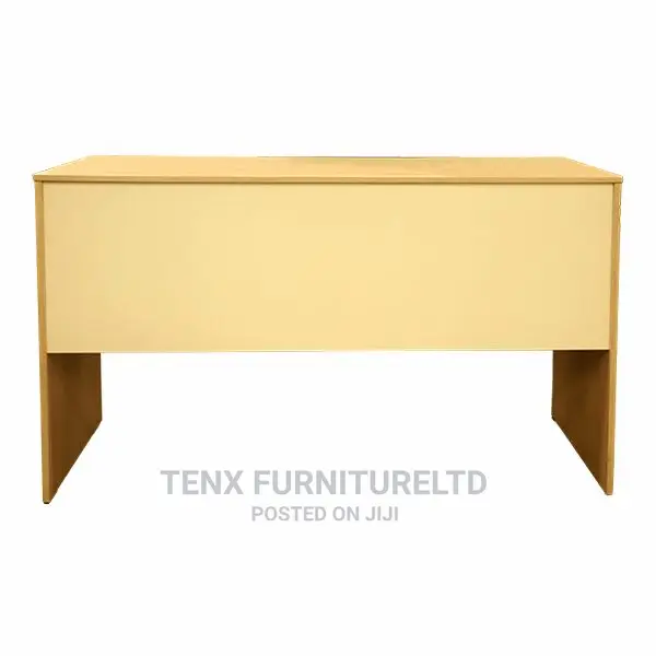 COMPUTER DESK (Beige Woode Grain and White)