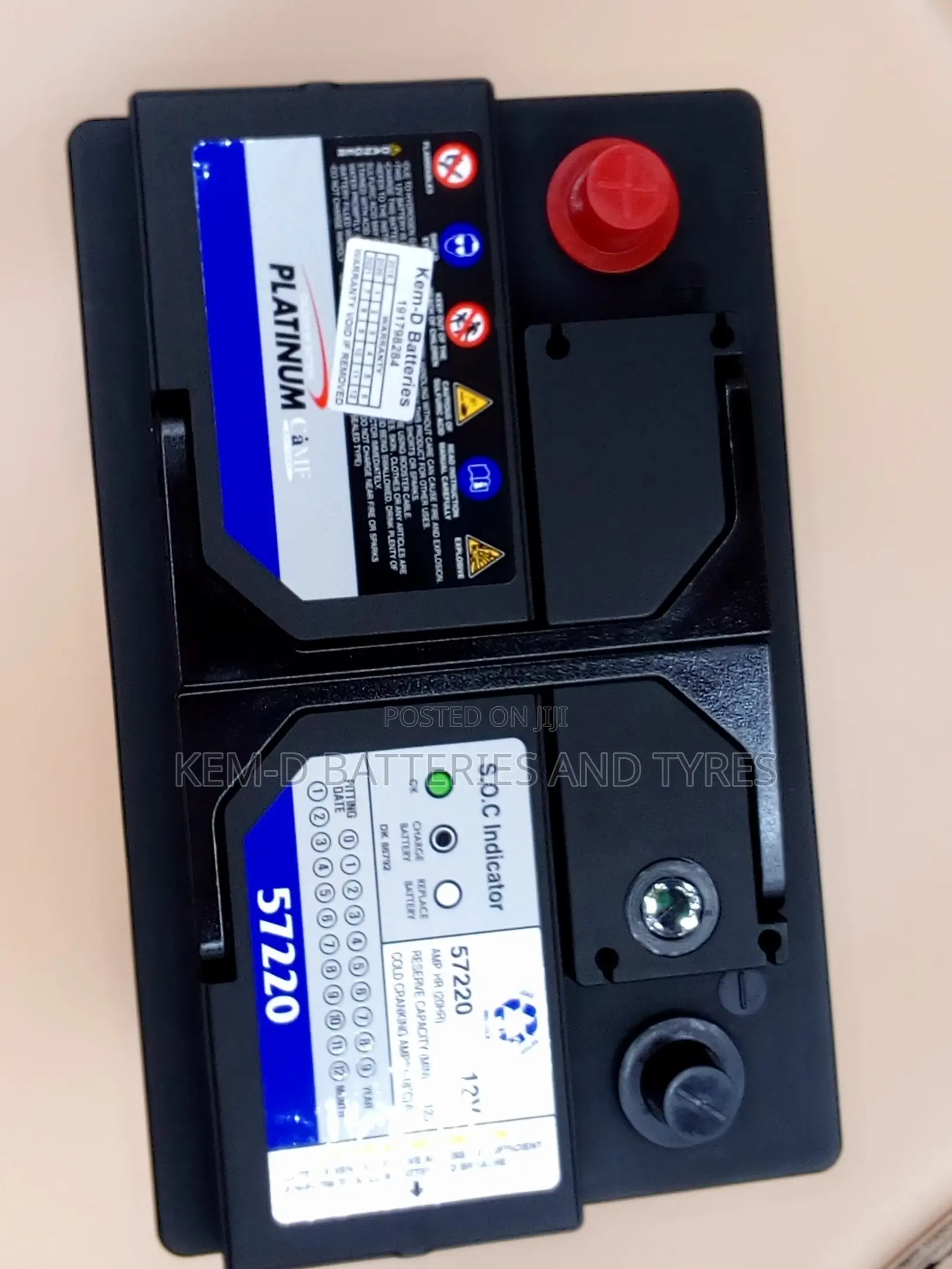 15 Plates Platinum Car Battery + Free Office Delivery _ New