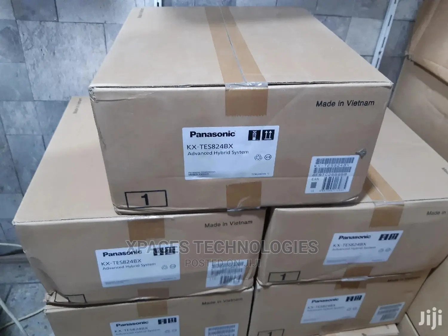 Panasonic Pabx 3 Lines 8 Extensions Tes824bx With Console