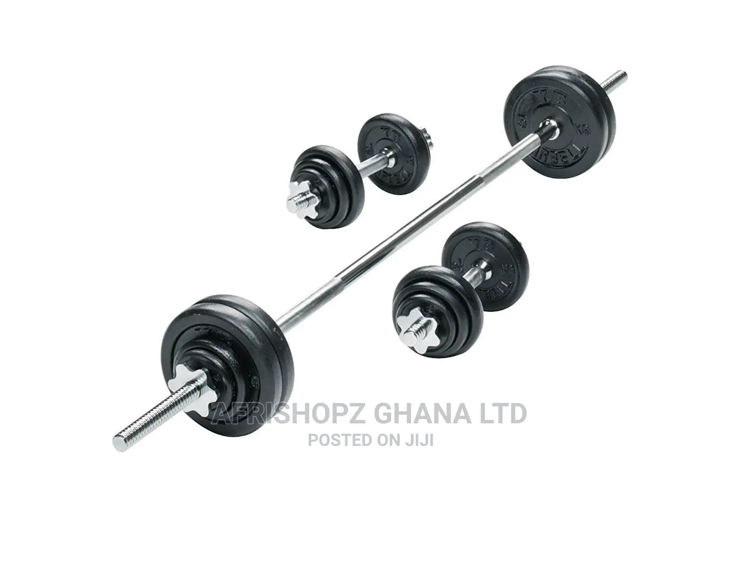 York Fitness 50kg Weight Set PVC Box Dws-50kg