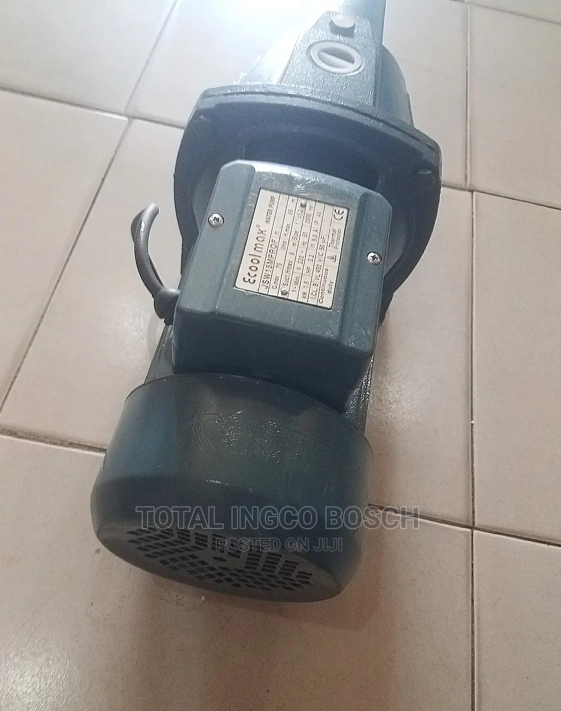 Ecoolmax JSW Water Pump 15mprof