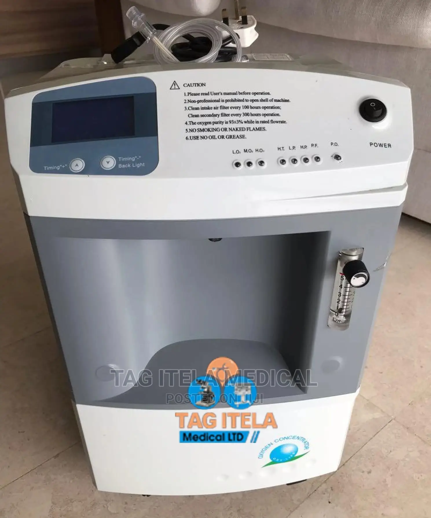 Oxygen Concentrator (5ltrs Complete)