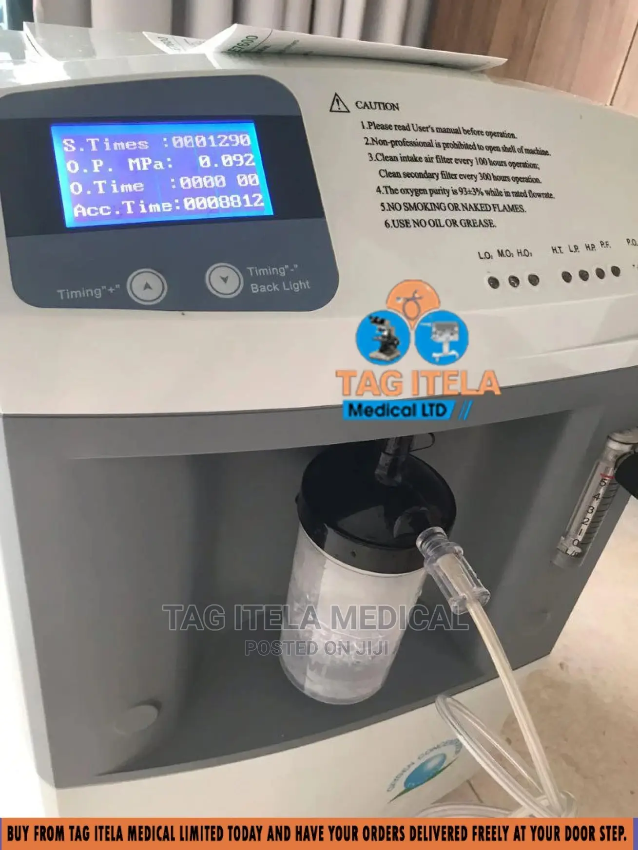 Oxygen Concentrator (5ltrs Complete)