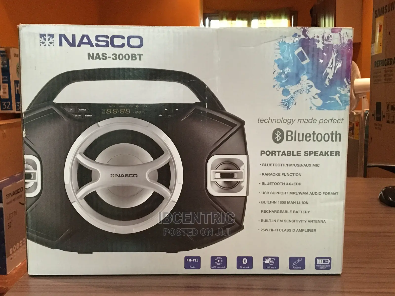 Nasco Bluetooth Portable Speaker
