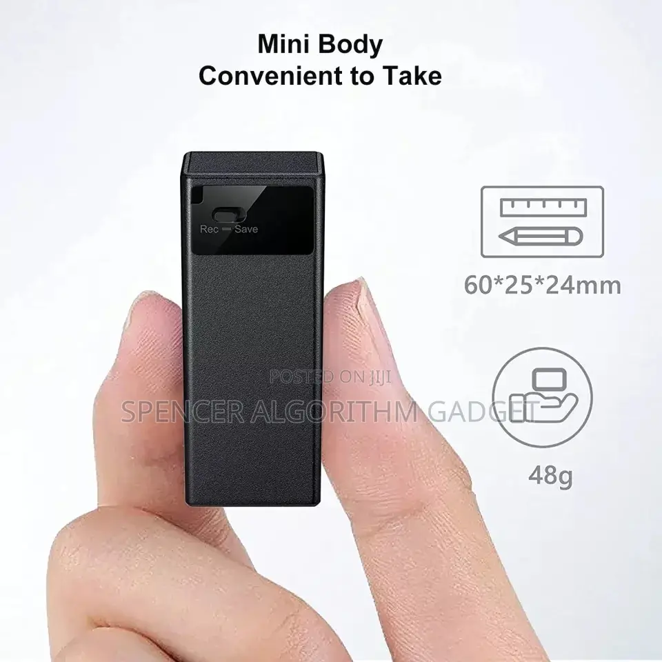 Audio Voice Recorder 32gb ( Record for 192hrs ) After Charge