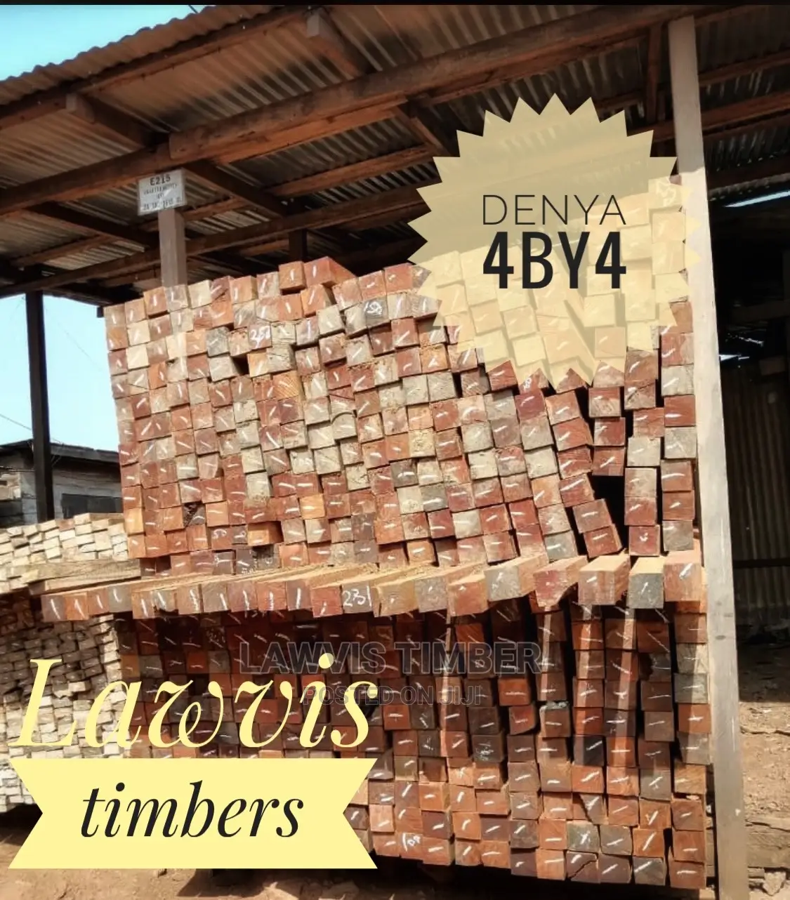 Denya 4by4 Wood