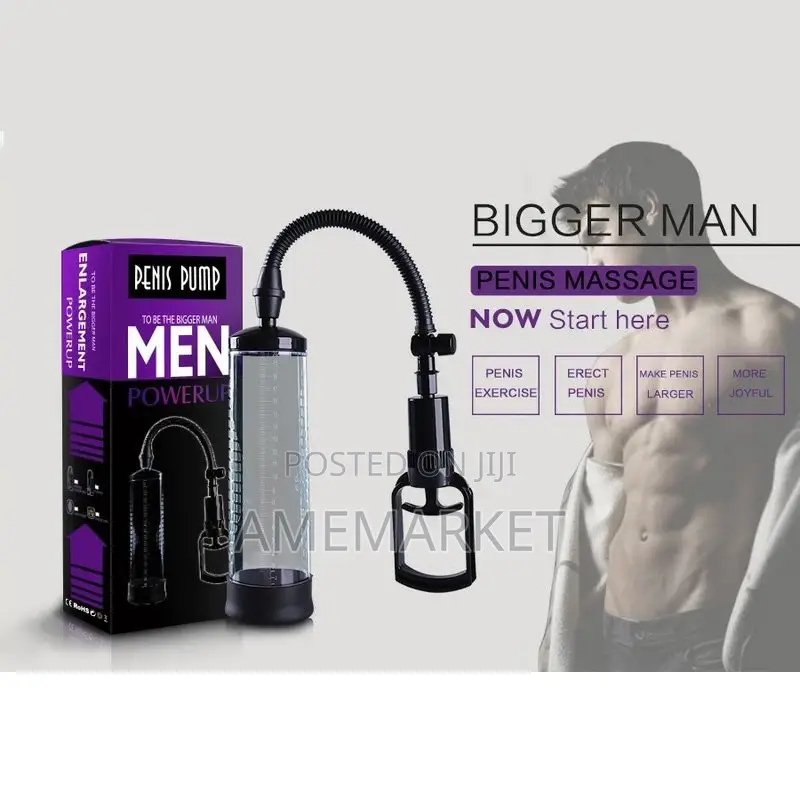 Powerup Penis Enlargement Pump Vacuum, Erection Delay Sex