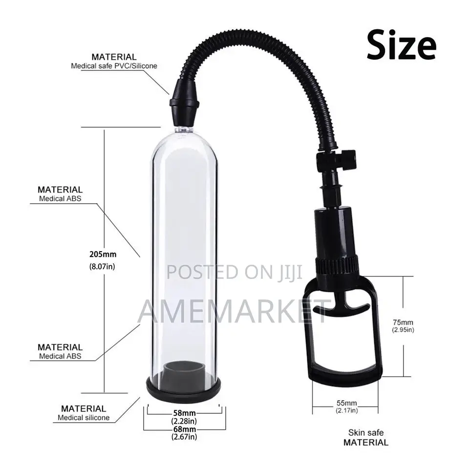 Powerup Penis Enlargement Pump Vacuum, Erection Delay Sex