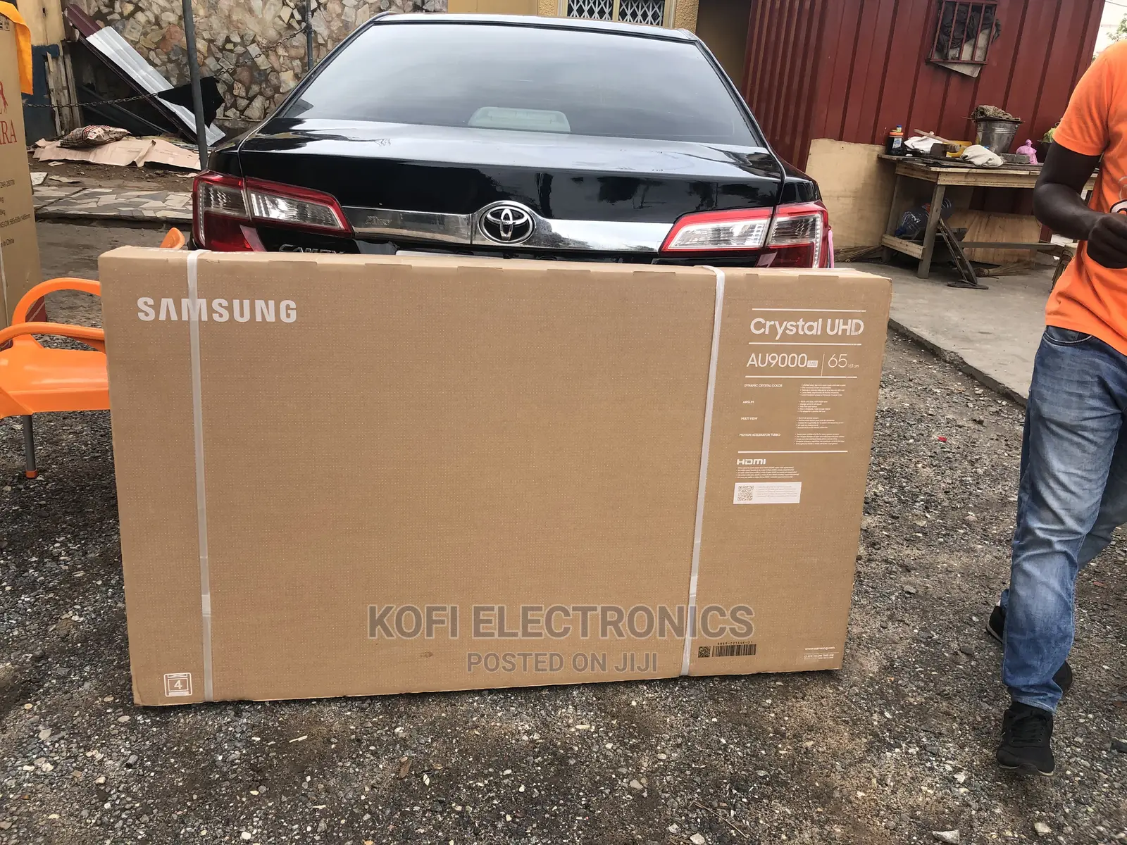 Au9000 Version Samsung 65inch Crystal UHD Flat Smart TV