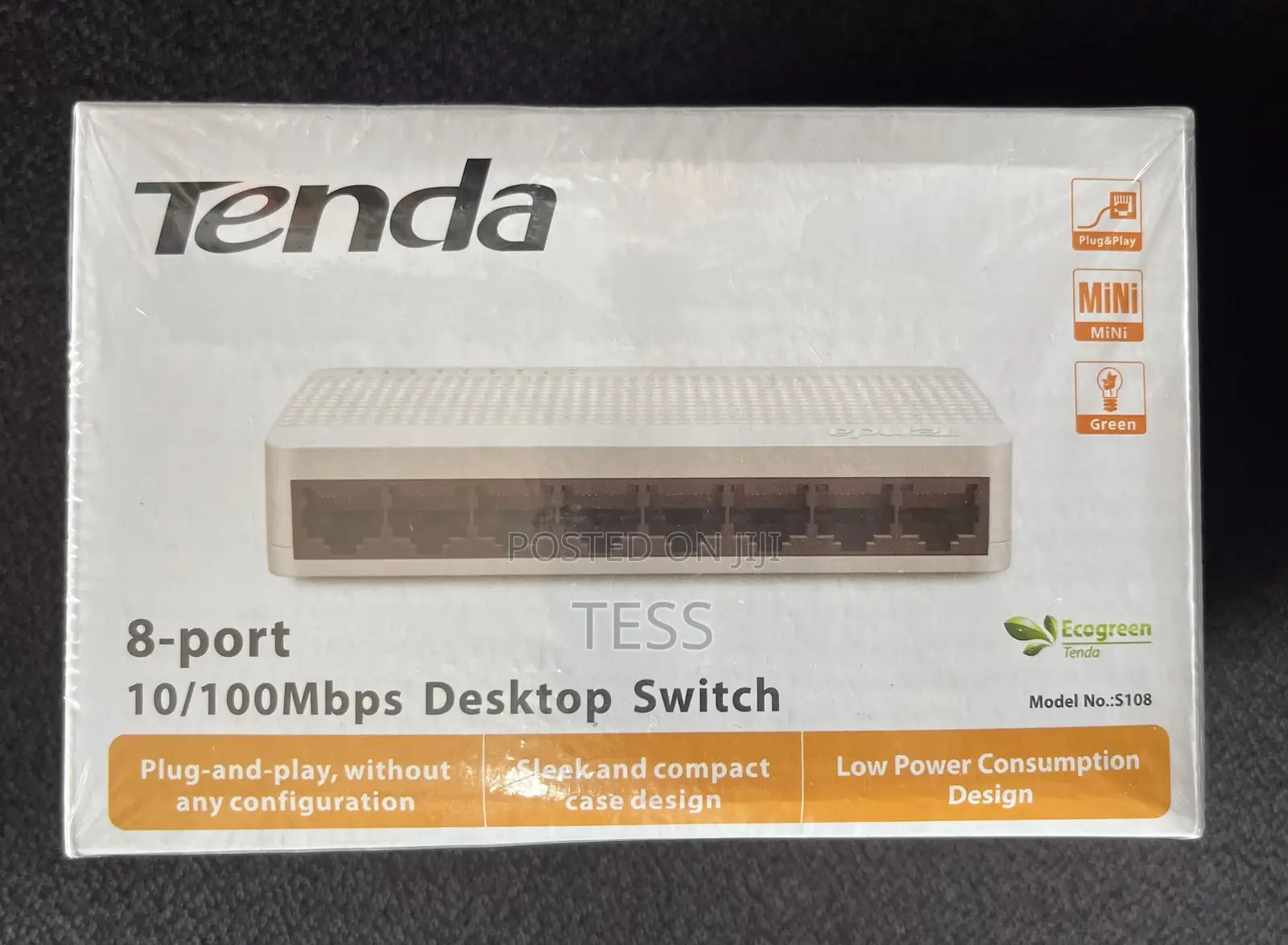 Tenda 8port Desktop Switch.