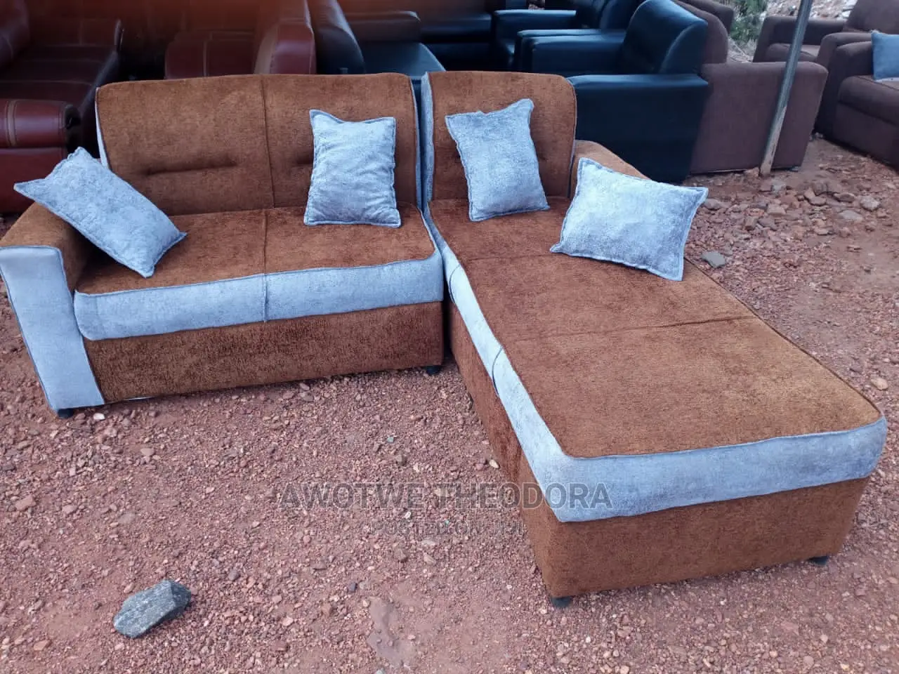Quality L-Shape Sofa( Payment After Delivery)