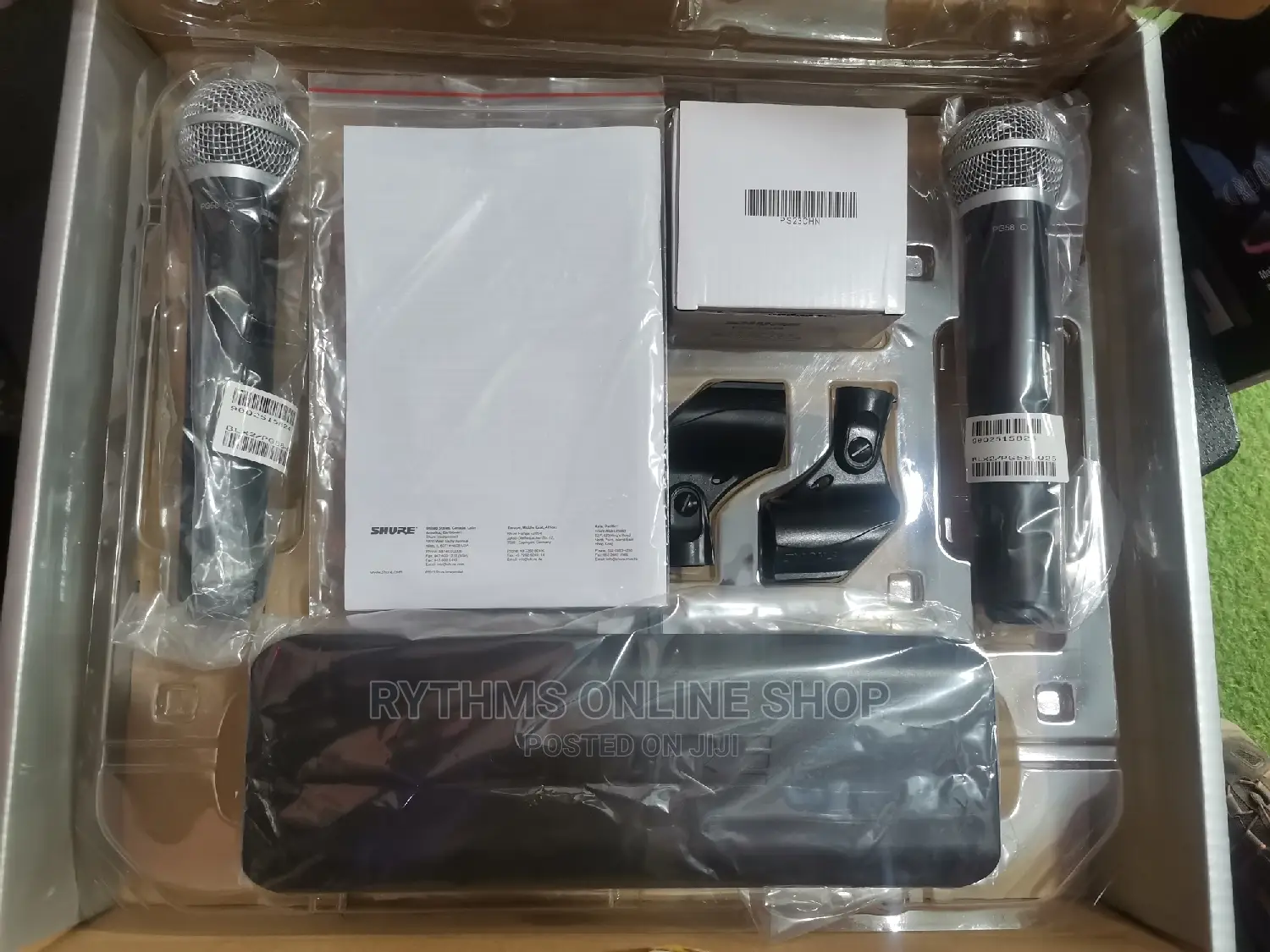 SHURE BLX/PG58 Dual Wireless Microphone