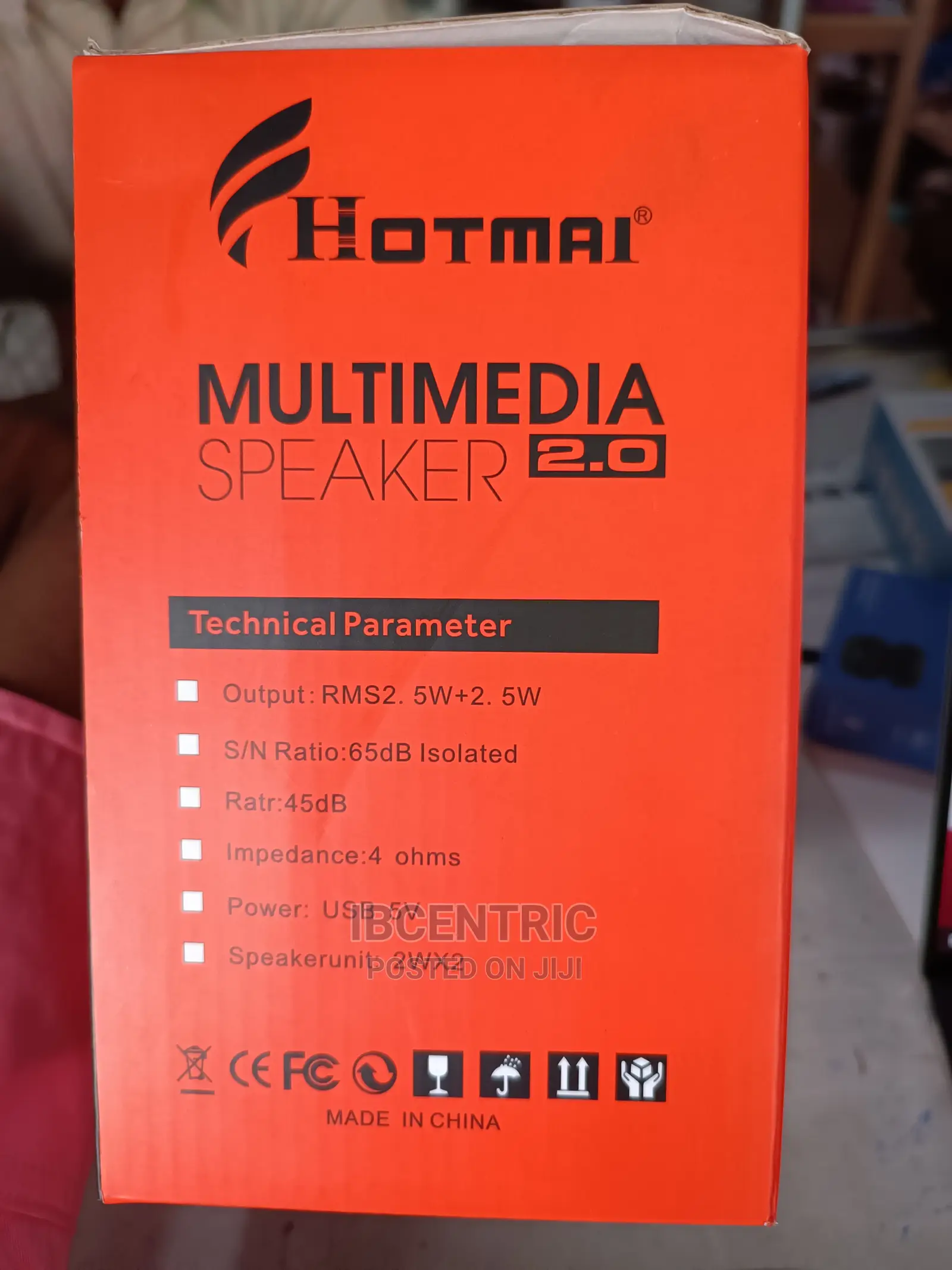 Hotmai 2.0ch Multimedia Speaker