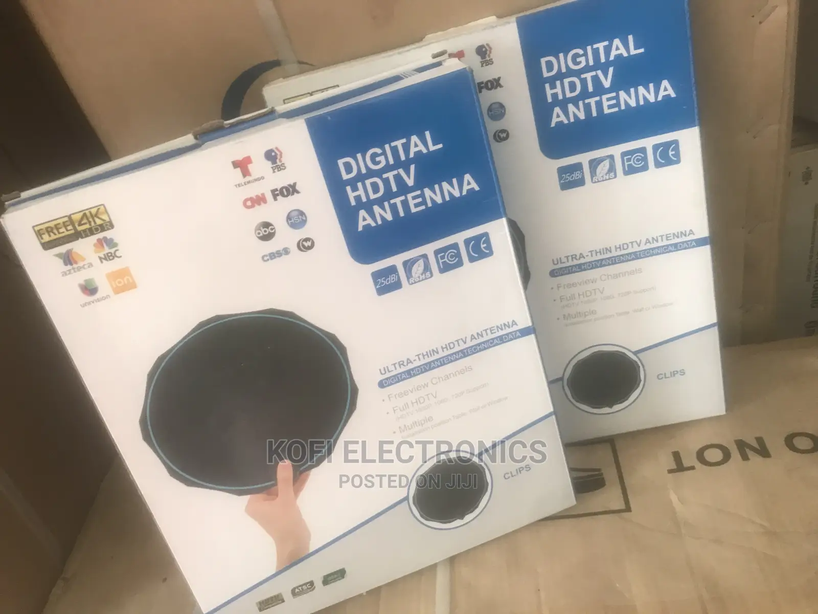 2dbi Round Indoor Digital Hd Antenna