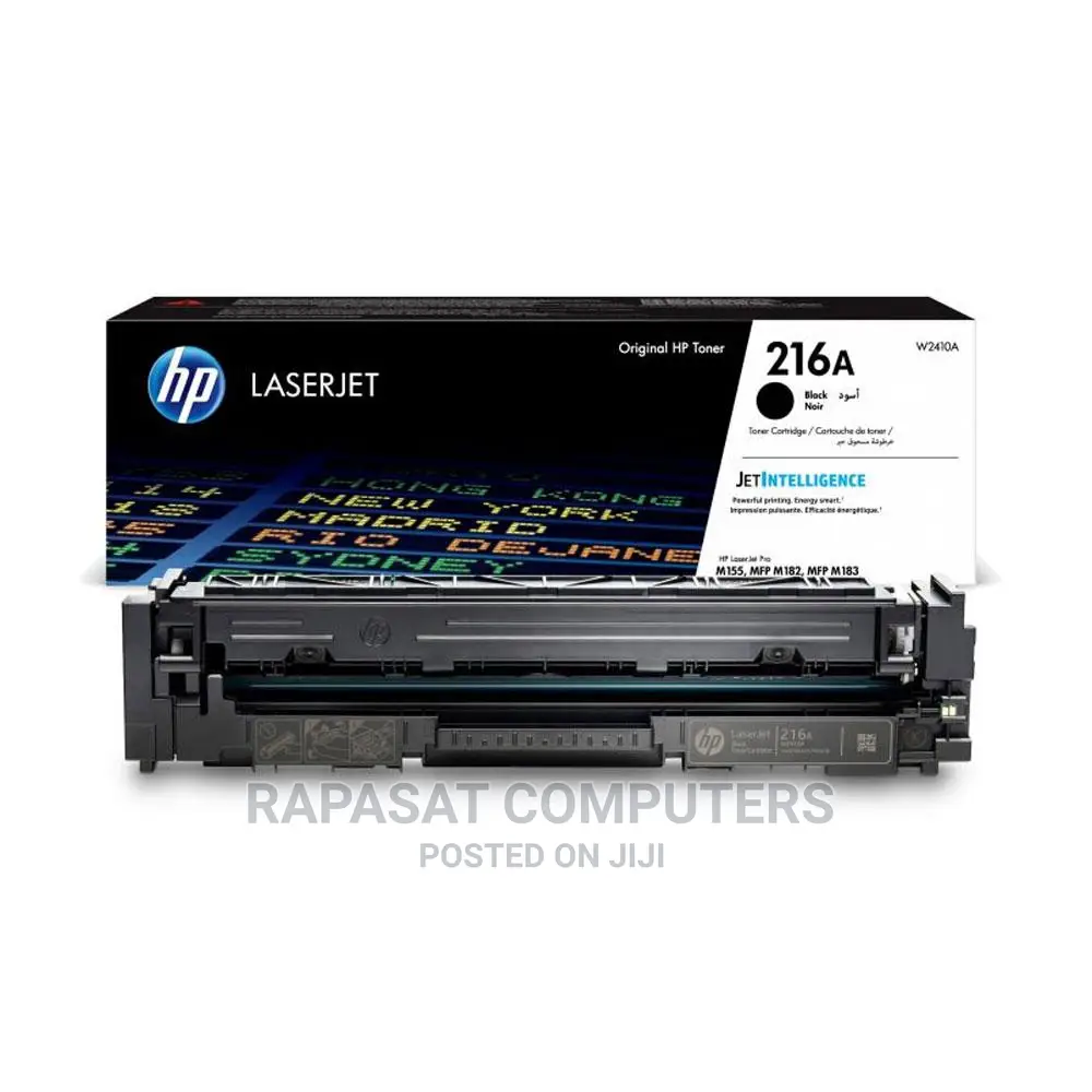 HP 216A Black Original Laserjet Toner Cartridge, W2410A
