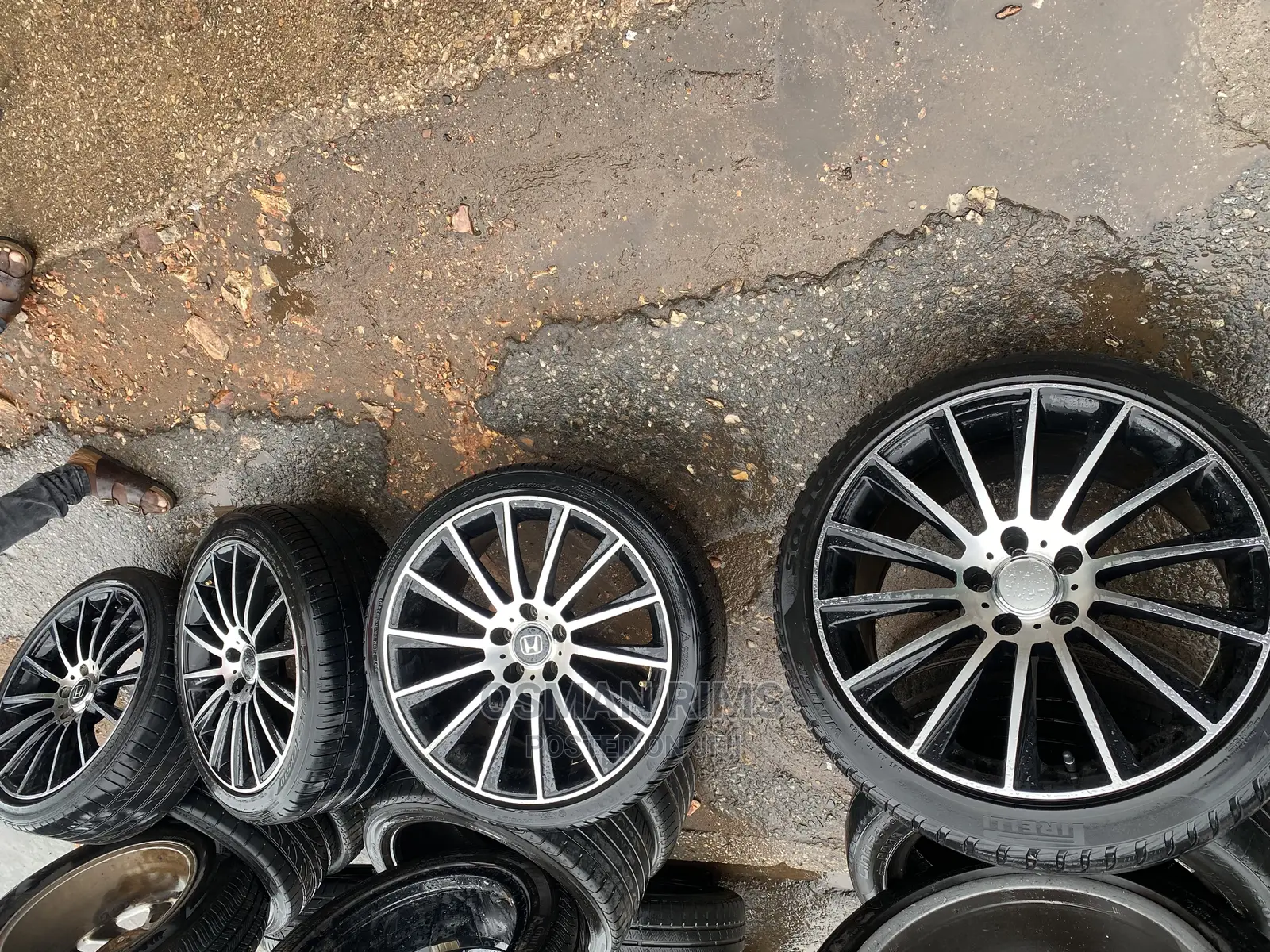 Benz Alloy Rim 19 Used Spokes